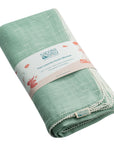 Two Layered Muslin Blanket / Waves