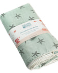 Two Layered Muslin Blanket / Starfish