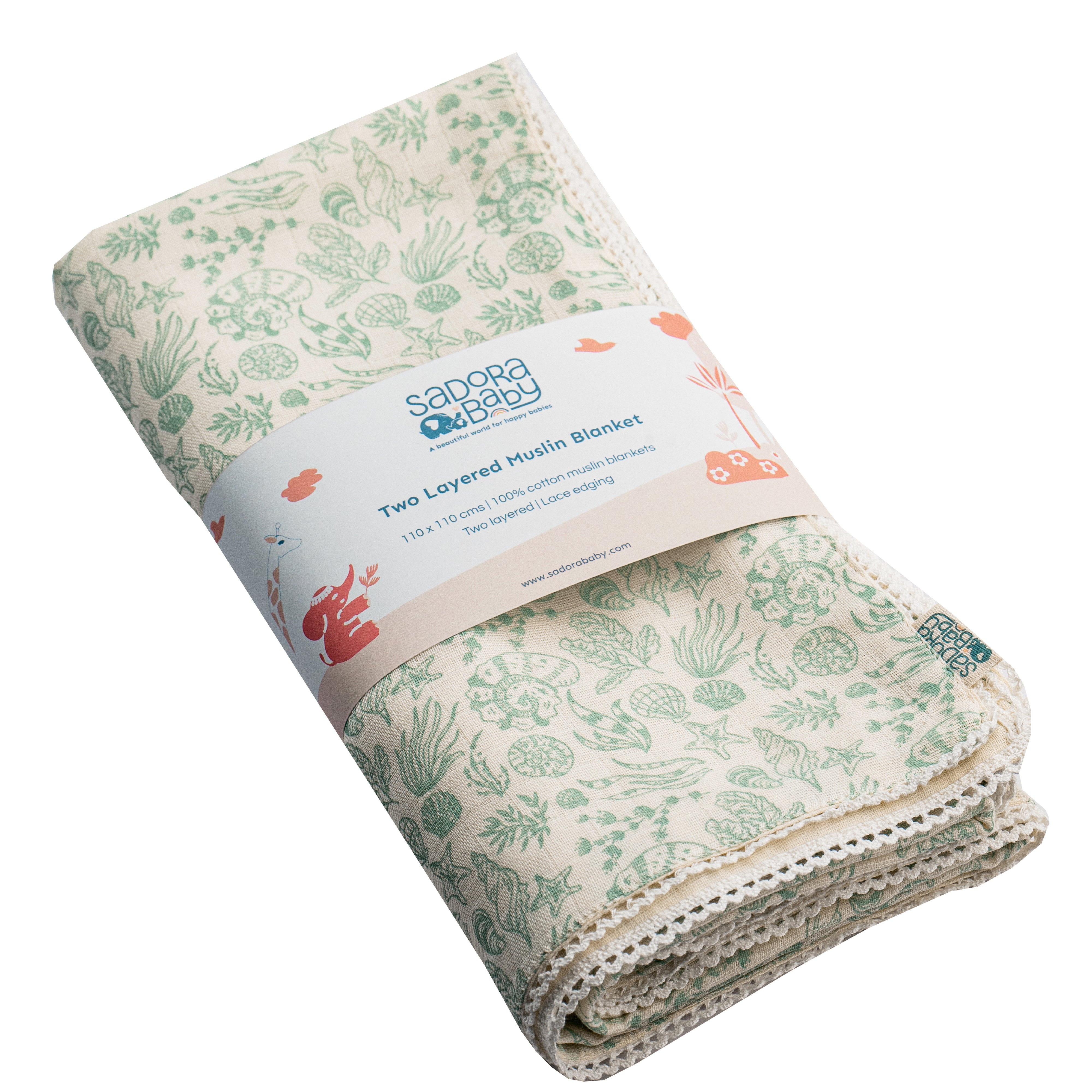 Two Layered Muslin Blanket / Shell
