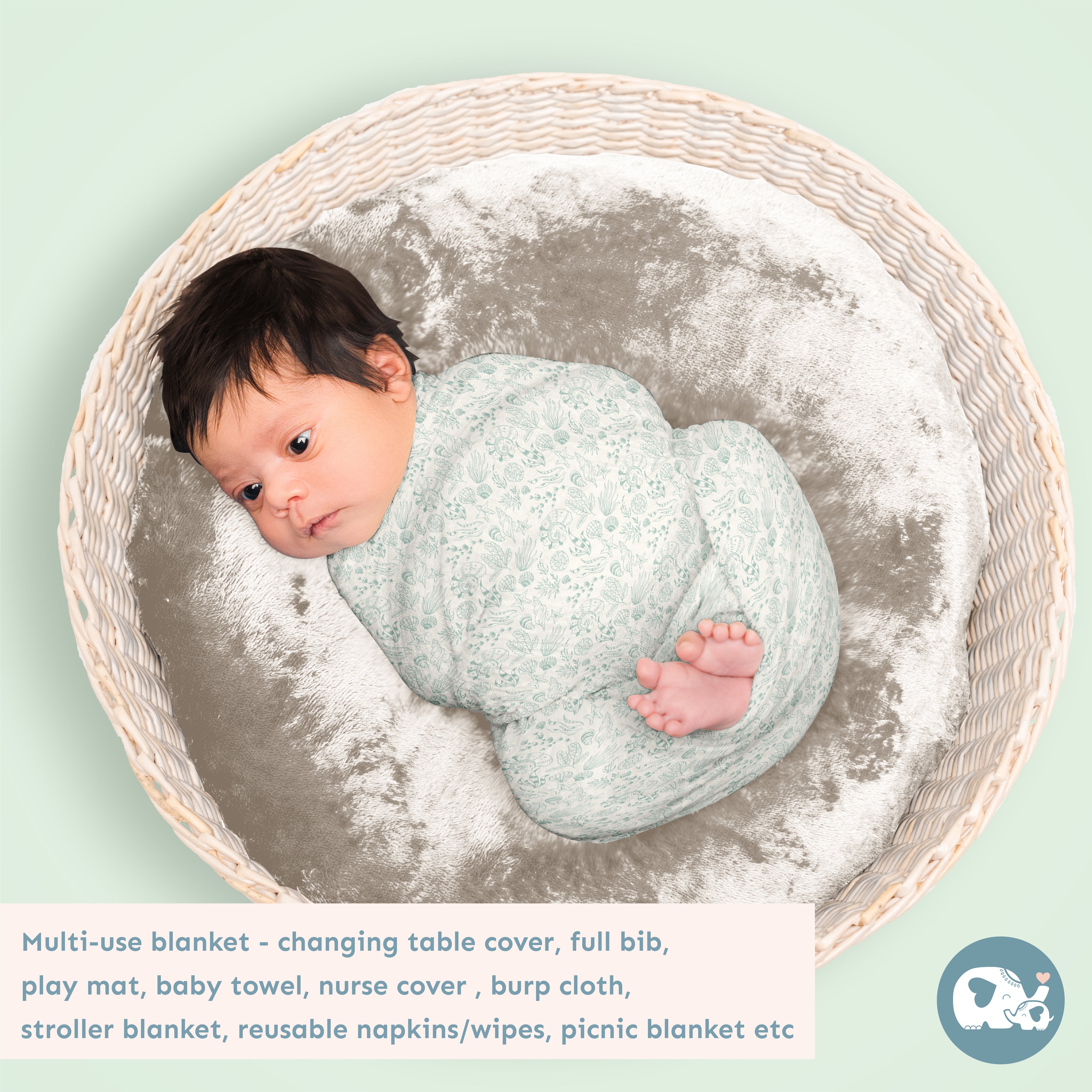 Two Layered Muslin Blanket / Shell