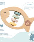 Mr. Fish Wooden Teether