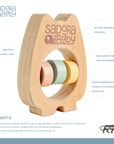 Baby Bear Wooden Teether