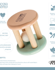 Wooden Roll ‘n’ Rattle