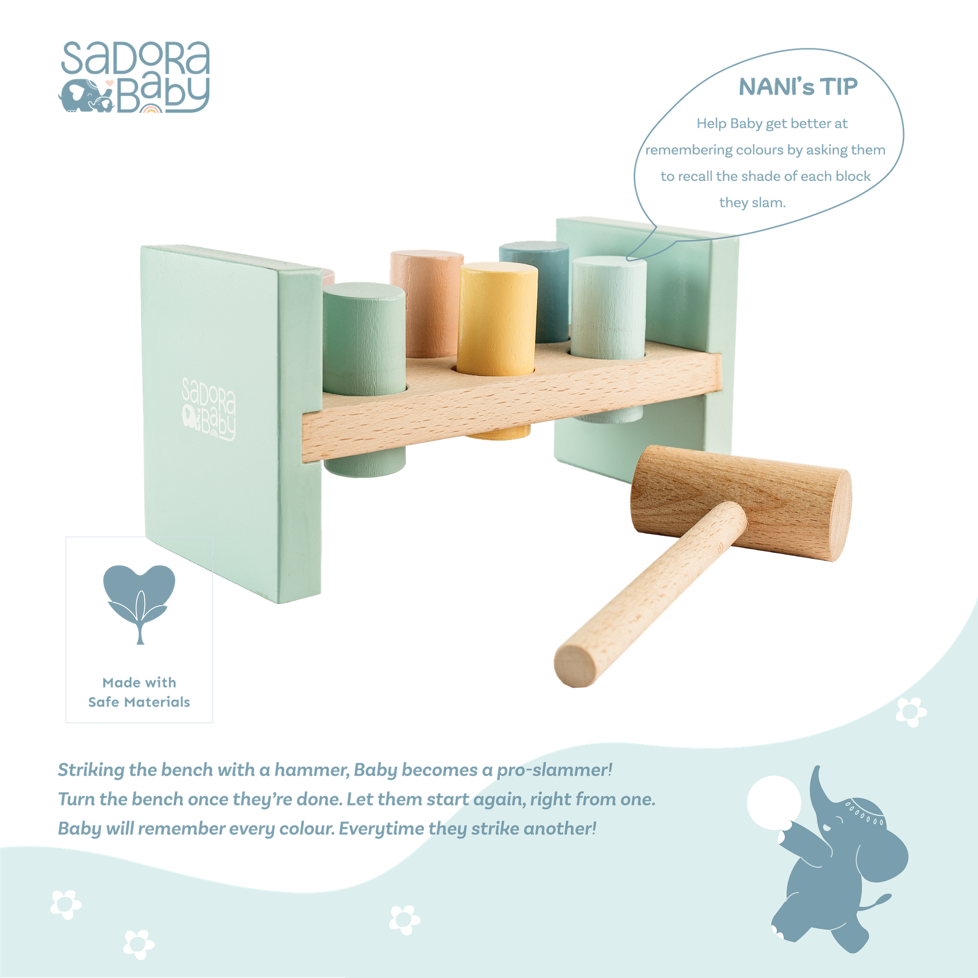 Little Builder Hammer Bench