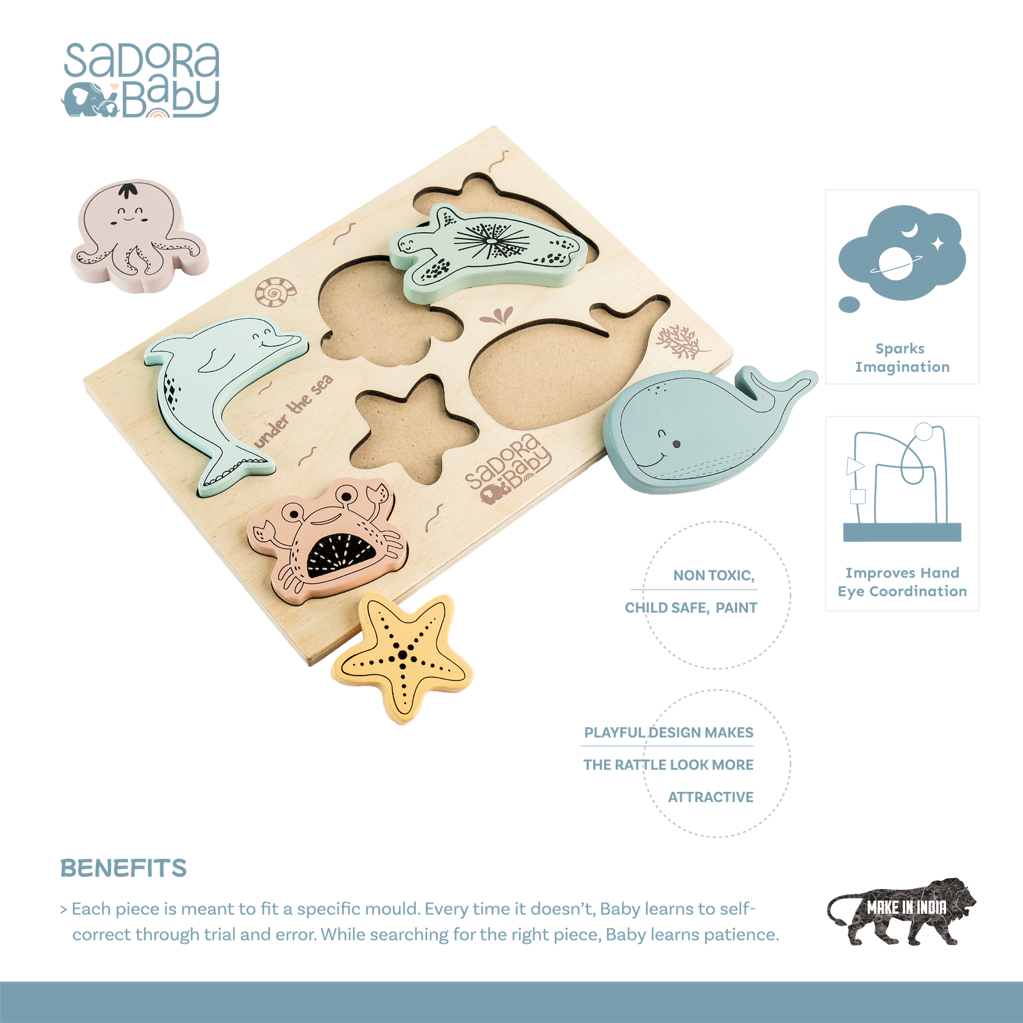 Sea Explorer Wooden Puzzle