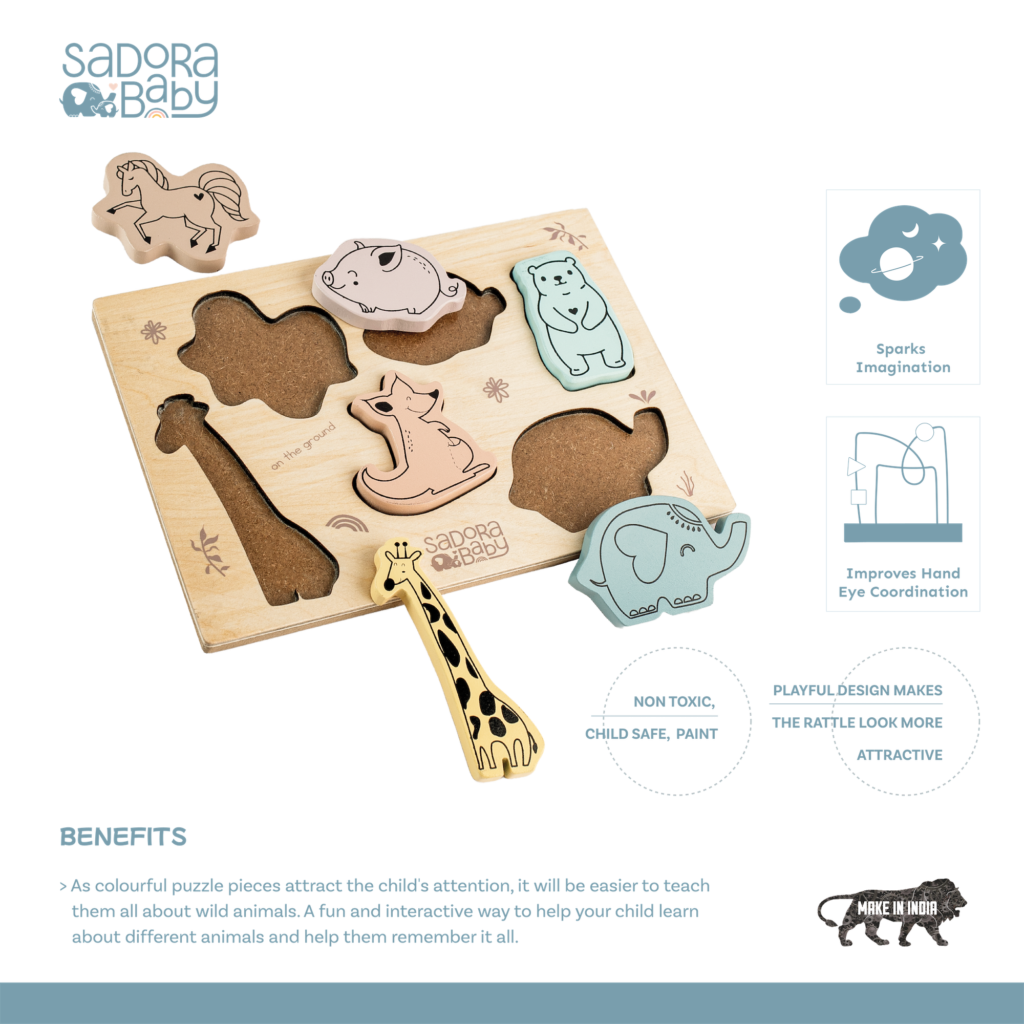 Jungle Explorer Wooden Puzzle