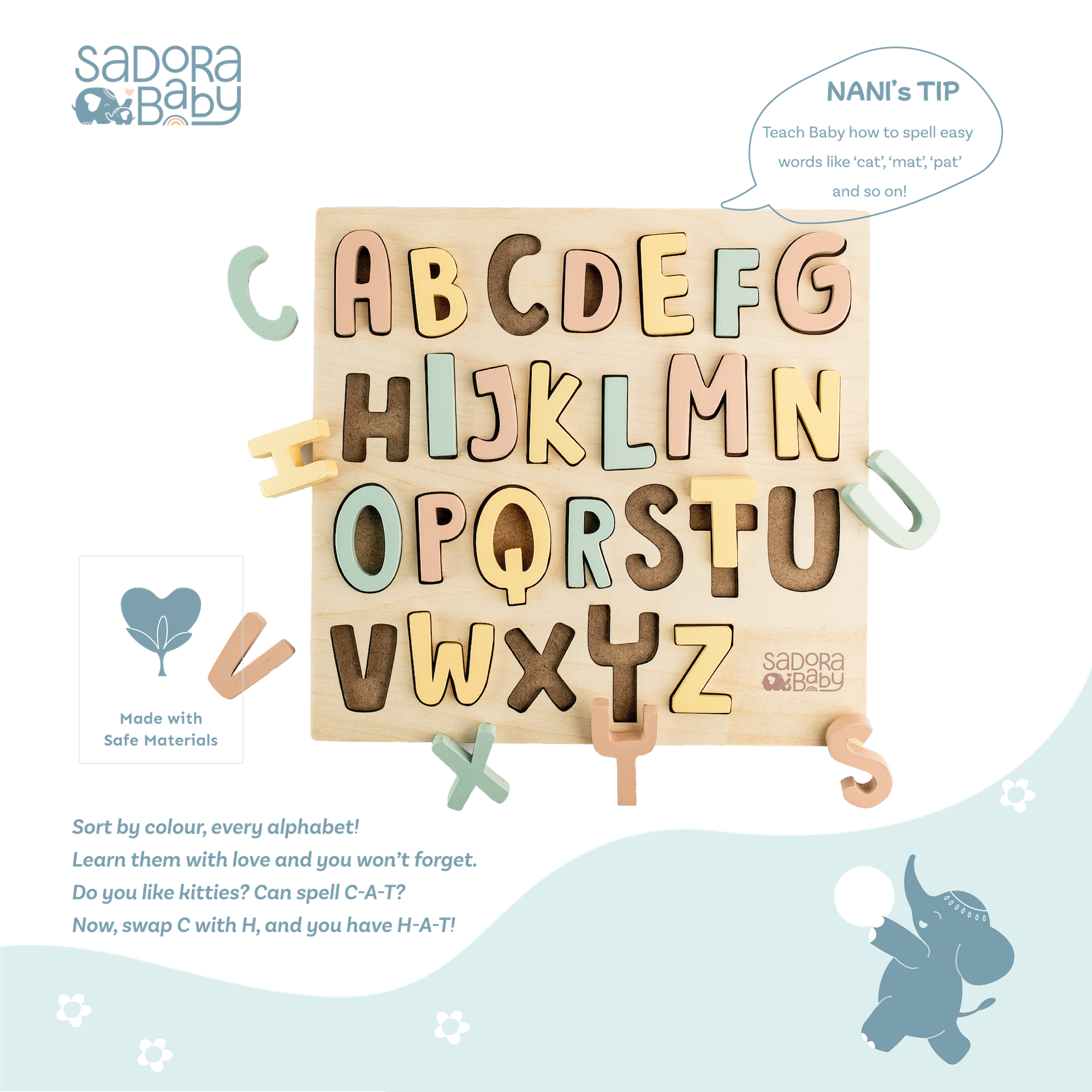 Wooden Alphabet Puzzle