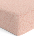 Baby Cot Fitted Sheets / 140 x 80 / Blush Floral
