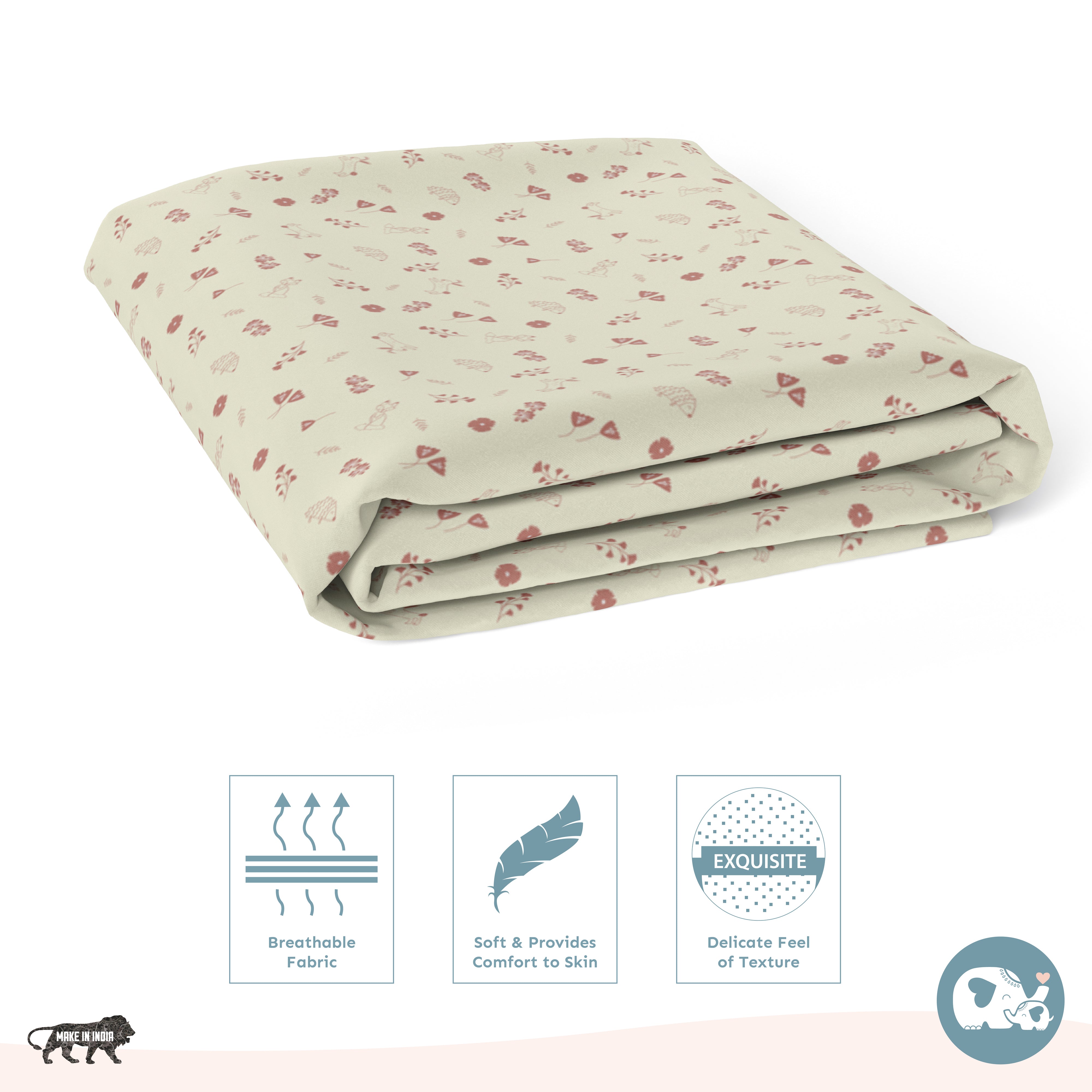 Toddler Bedsheets / 250 x 150 / Hedgehog