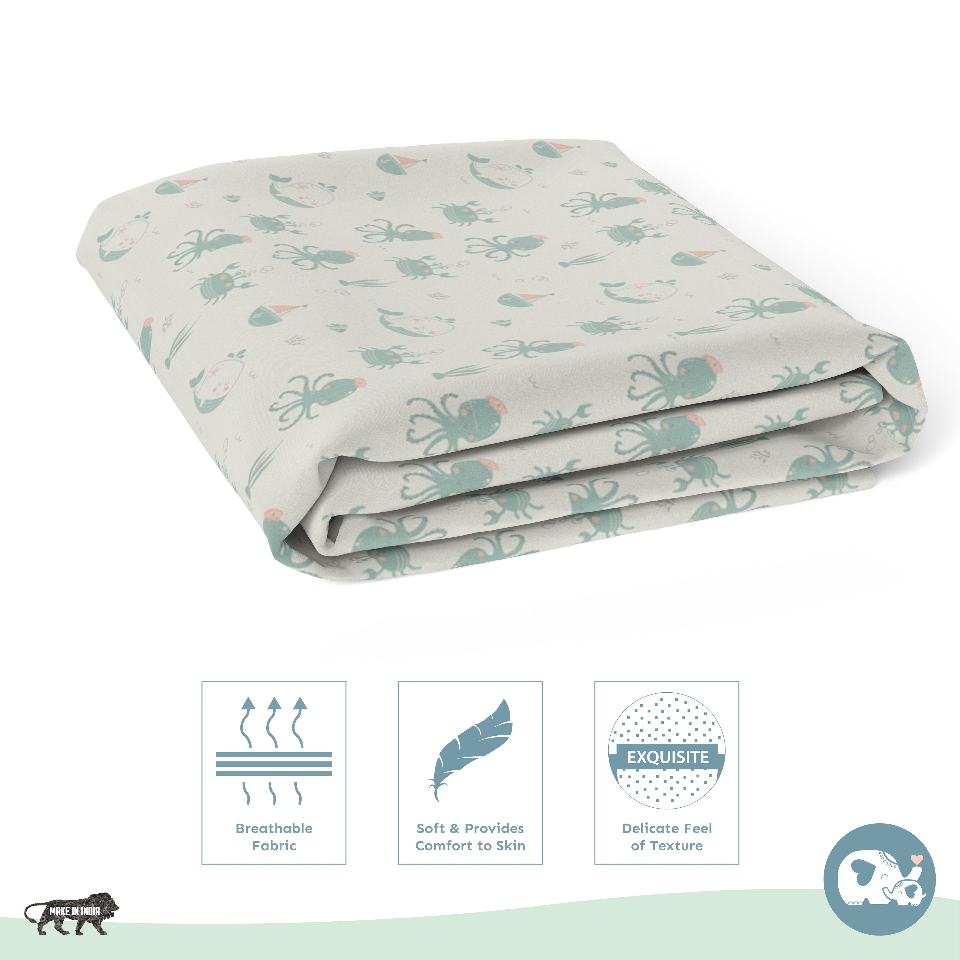 Toddler Bedsheets / 250 x 150 / Undersea