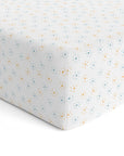 Baby Cot Fitted Sheets / 140 x 80 / Denim Sun