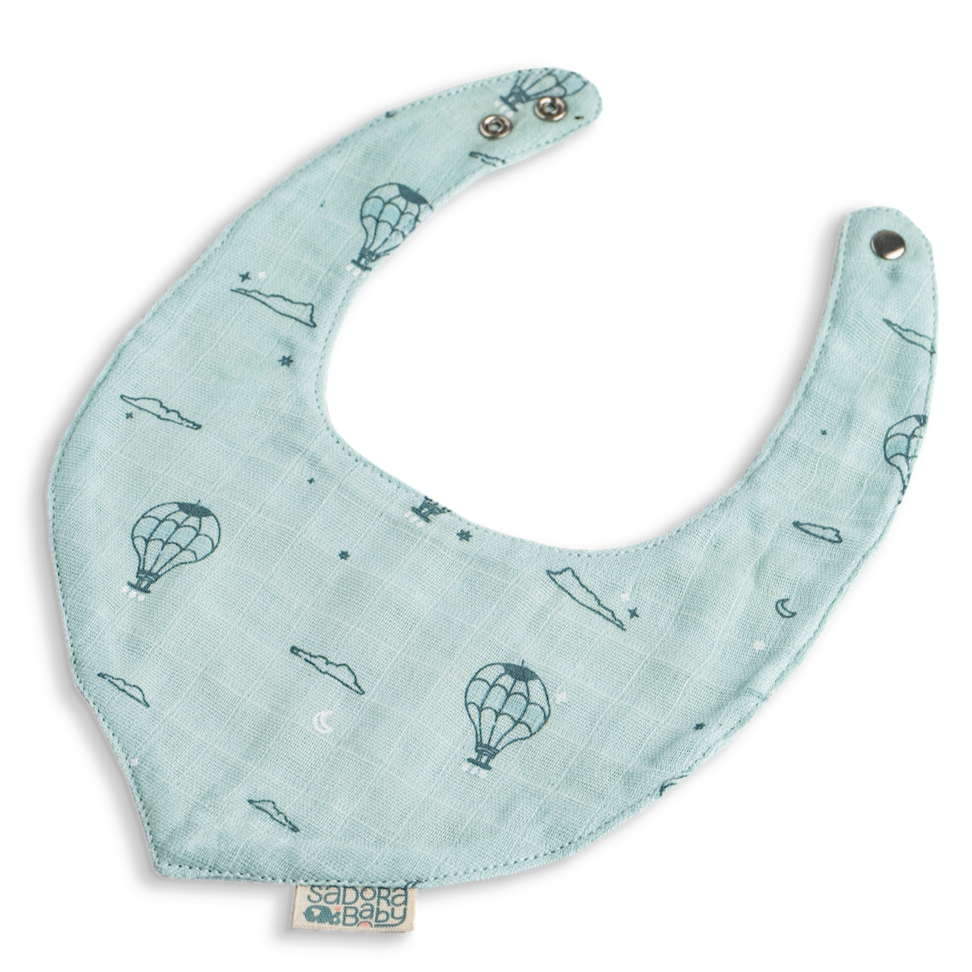Bandana Bib Aeroplane / Rainbow / Hot Air Balloon