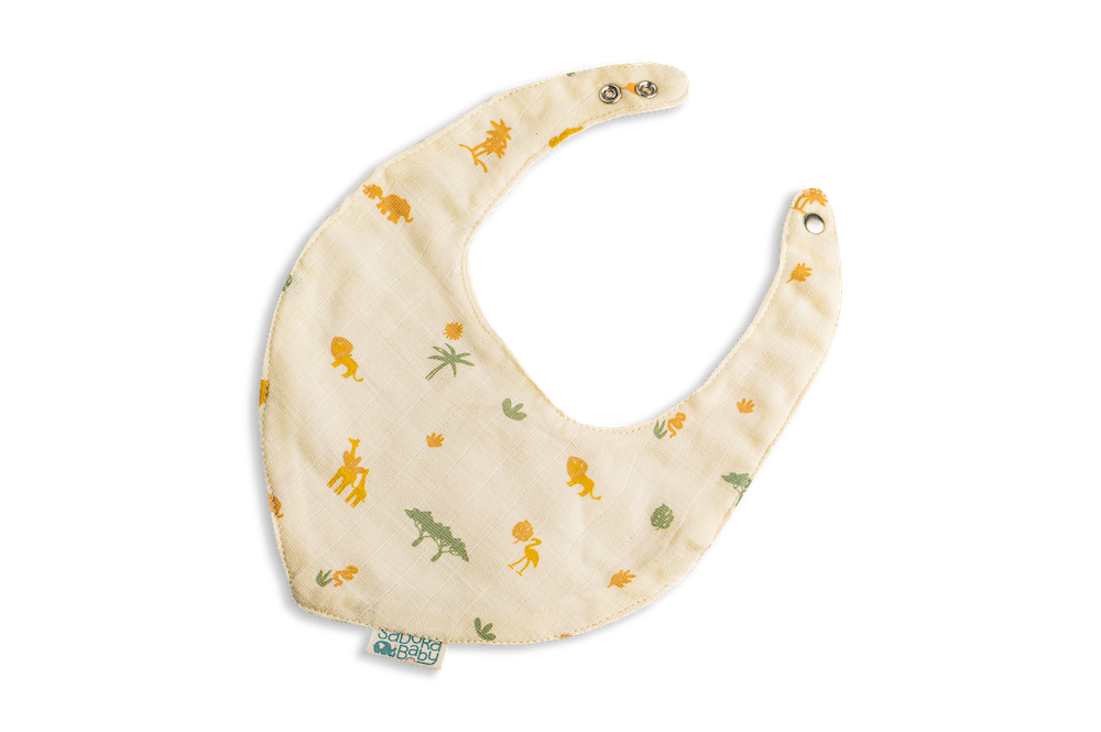 Bandana Bib Elephant / Savanna / Aztec