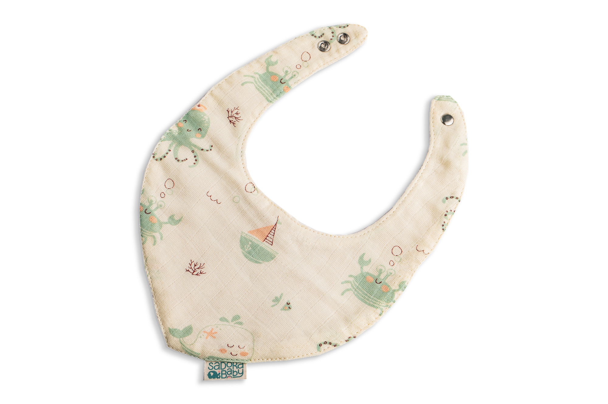 Bandana Bib Waves / Starfish / Undersea