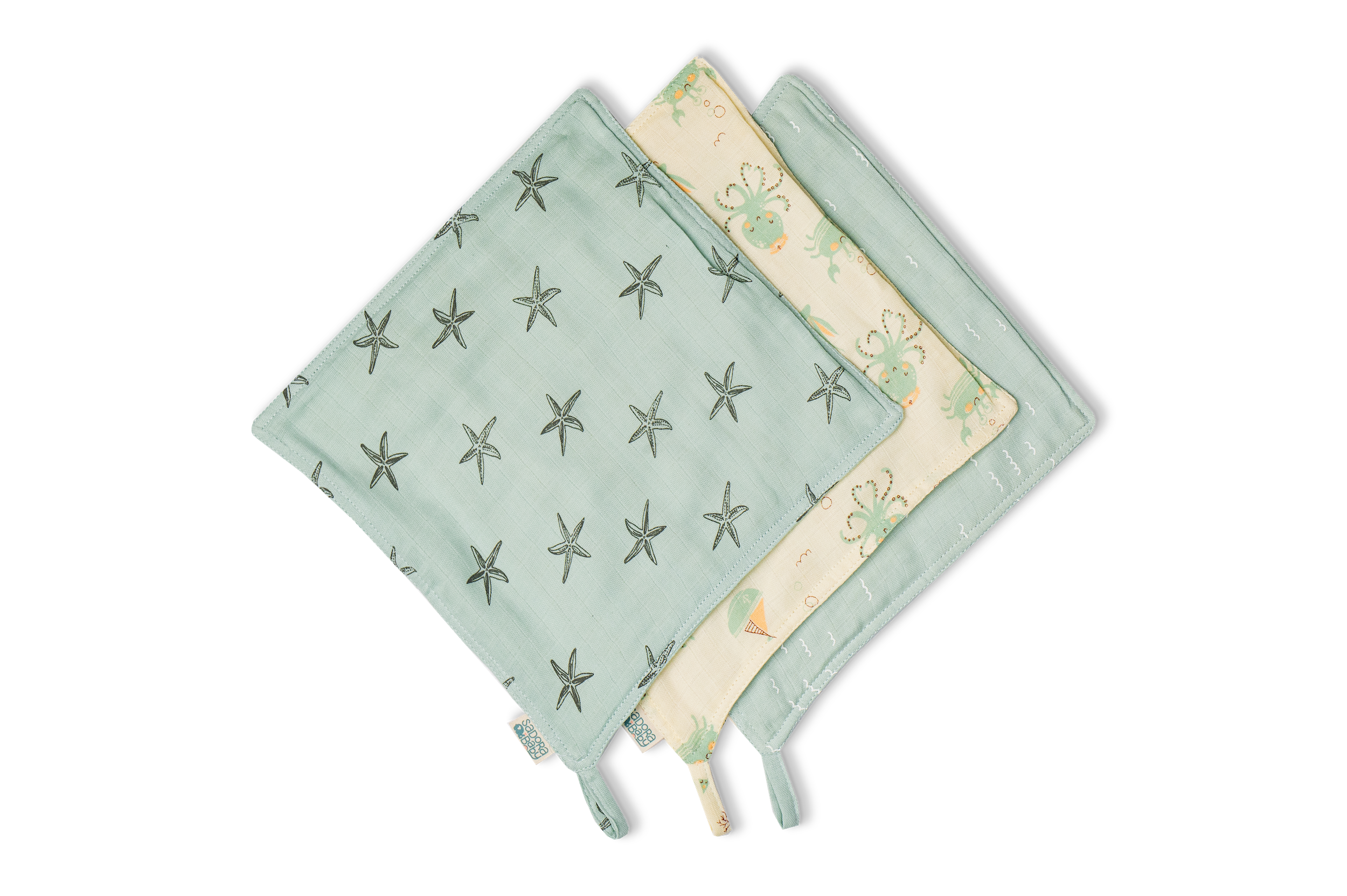 Face Cloth / Starfish / Shell / Undersea