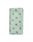 Muslin Swaddles 110 x 110 Mint / Starfish / Shells