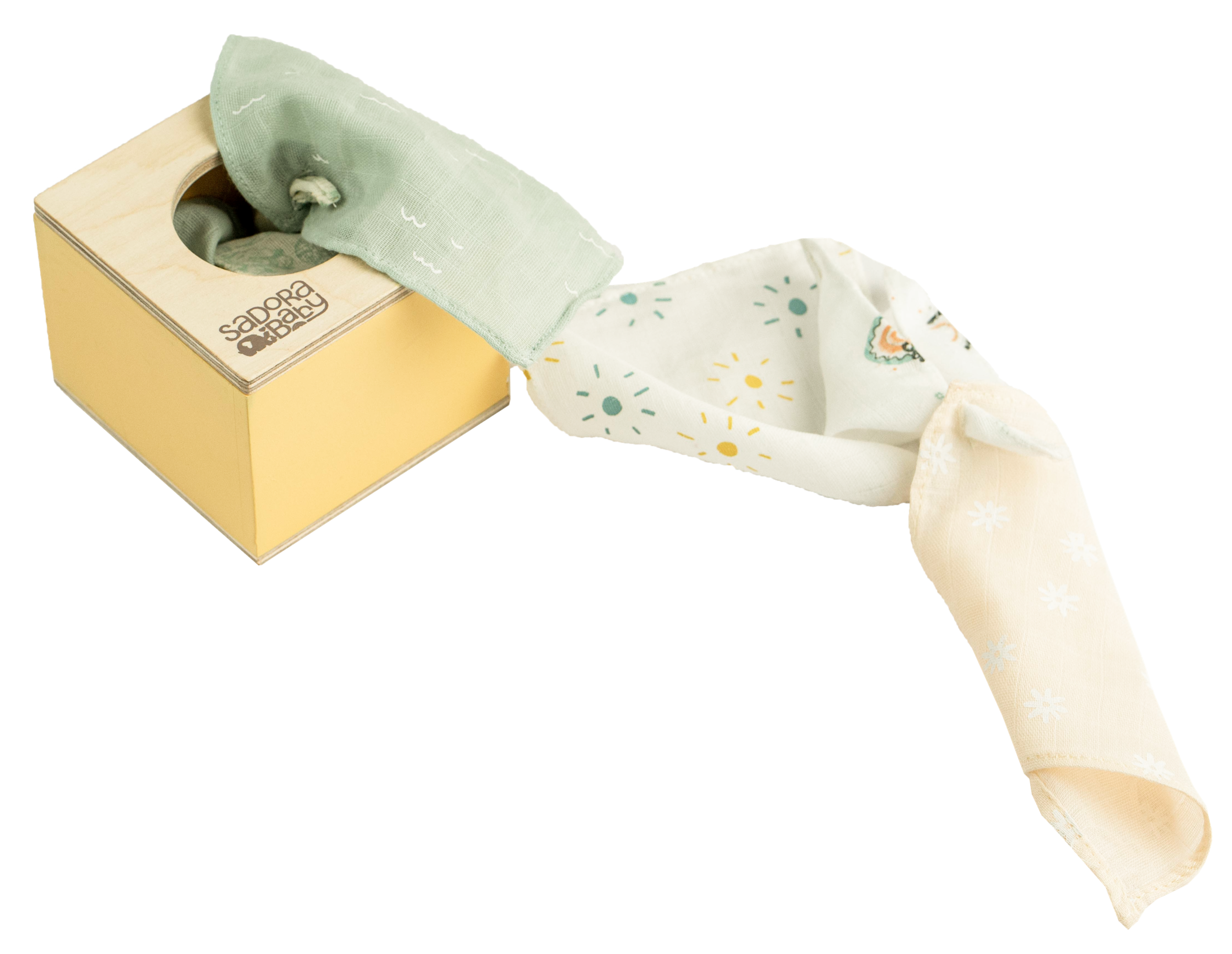 Montessori Wooden Tissue Box