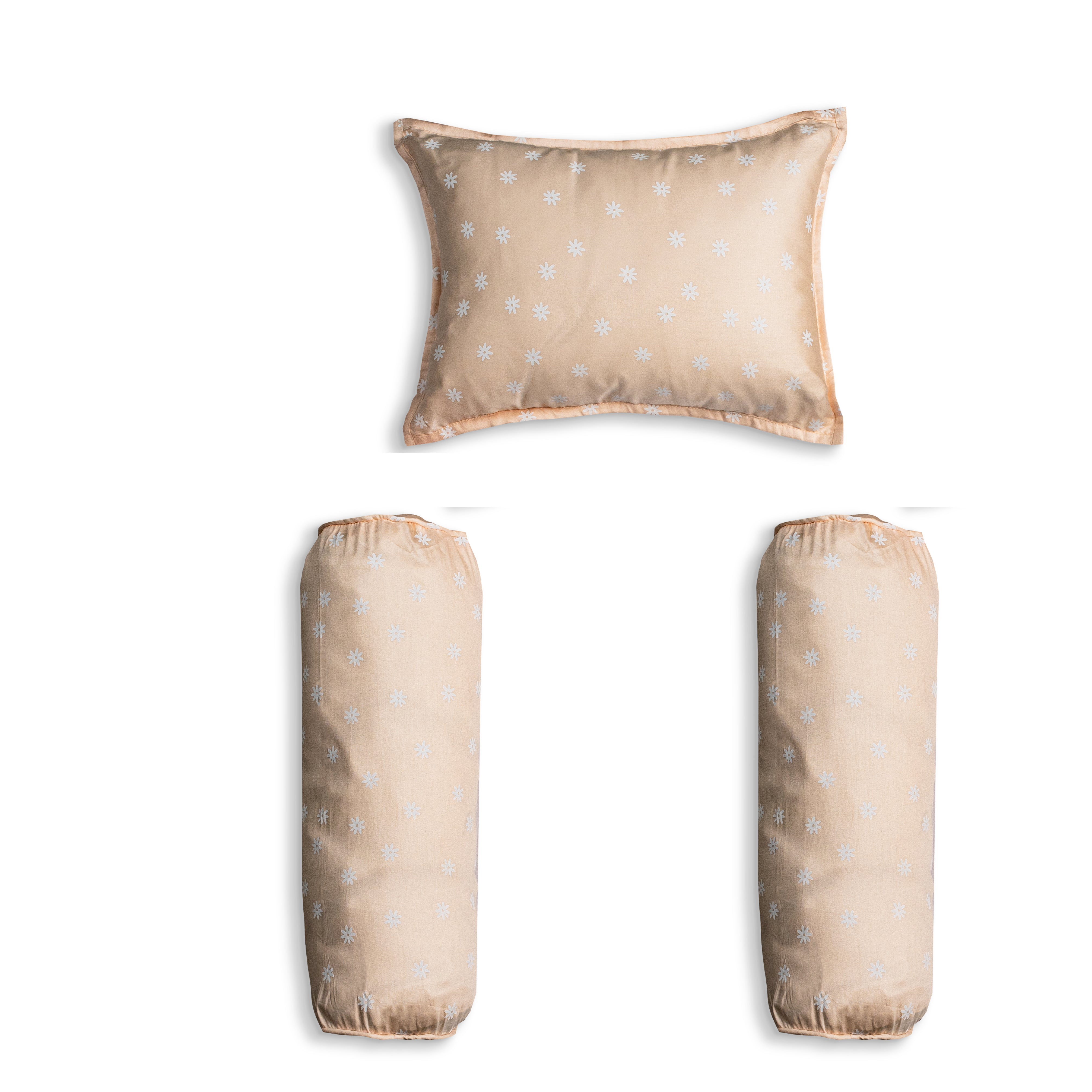 Bolster Pillow Cover / 35 x 10 / Daisy