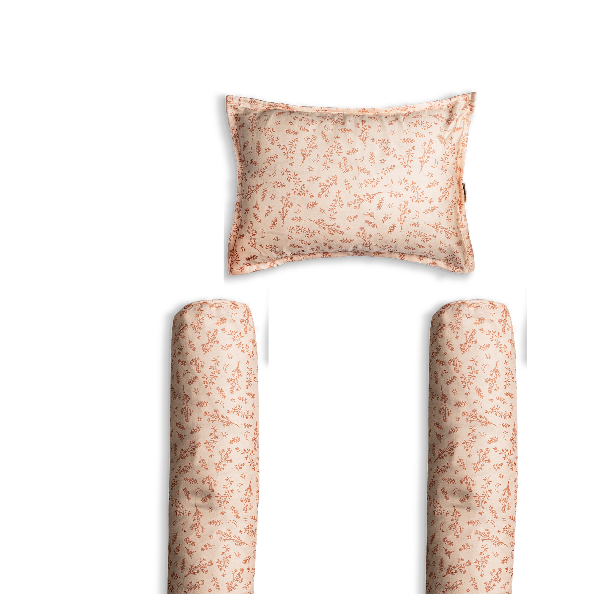 Bolster Pillow Cover / 35 x 10 / Floral