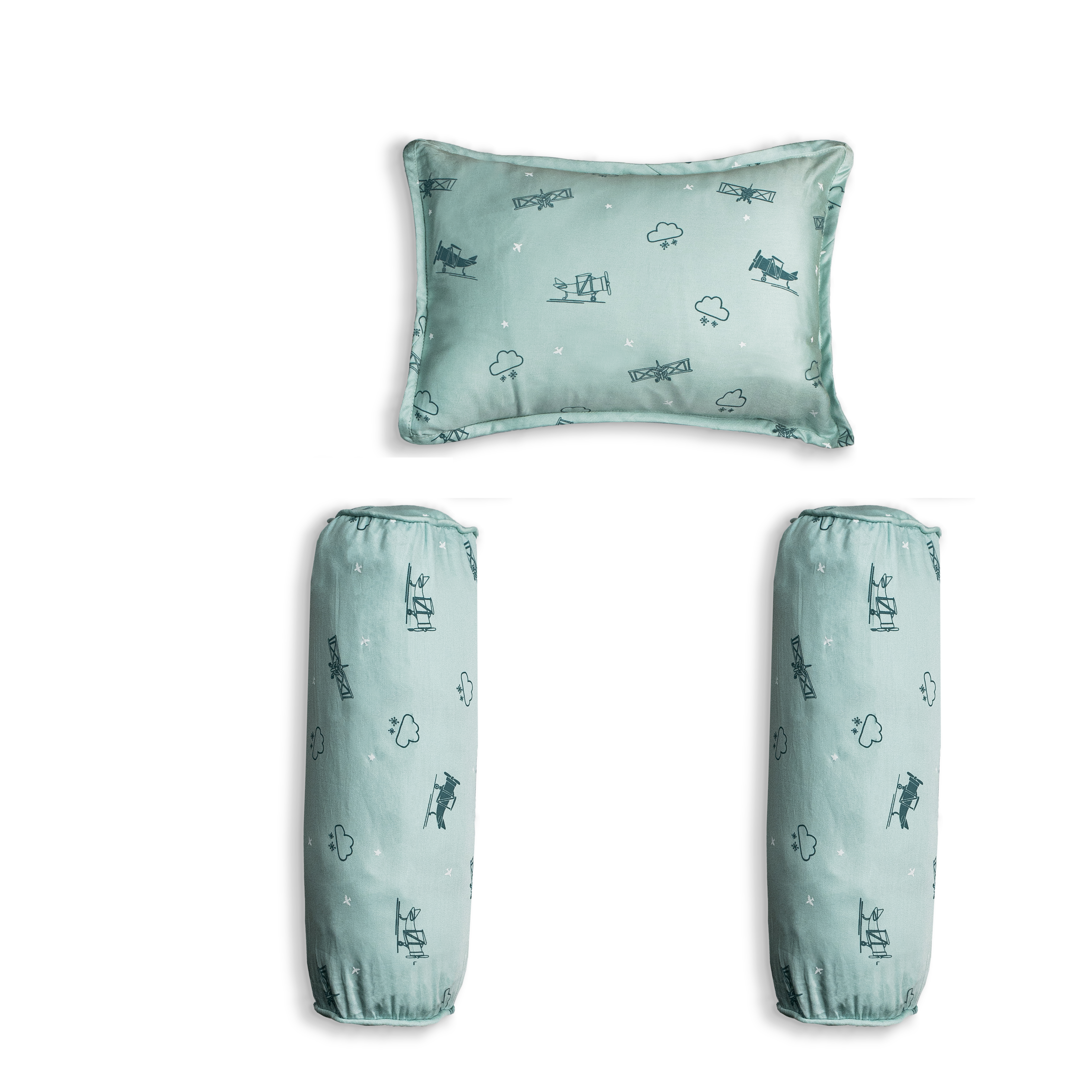 Bolster Pillow Cover / 35 x 10