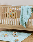 Three Layered Muslin Blanket / Denim Aeroplane