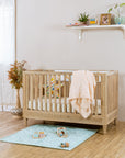 Three Layered Muslin Blanket / Blush Daisy