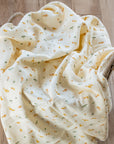 Three Layered Muslin Blanket / Mustard Savanna