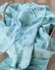 Three Layered Muslin Blanket / Denim Hot Air Balloon