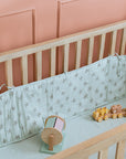Cot Bumper / Mint Starfish