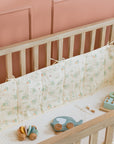 Cot Bumper / Mint Undersea