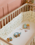 Cot Bumper / Mint Undersea