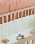 Cot Bumper / Mint Shell