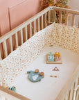 Cot Bumper / Blush Hedgehog