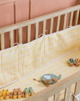 Cot Bumper / Mustard Aztec