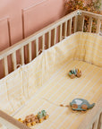 Cot Bumper / Mustard Aztec