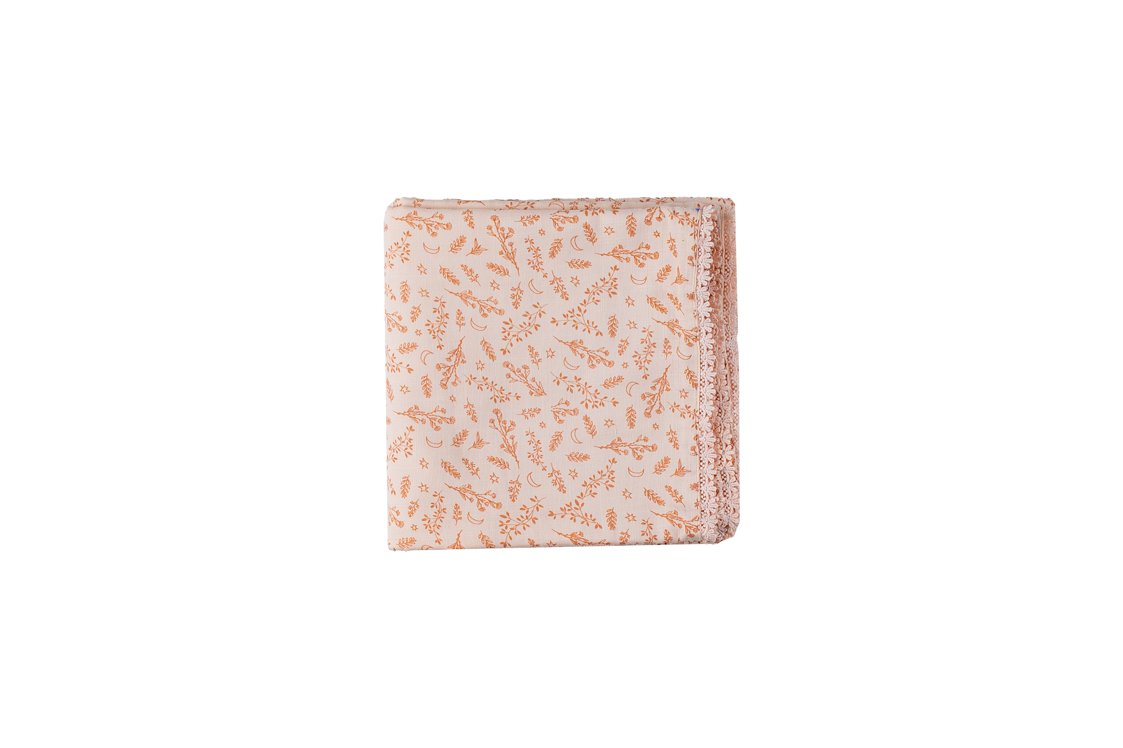 Three Layered Muslin Blanket / Blush Floral