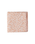 Three Layered Muslin Blanket / Blush Floral