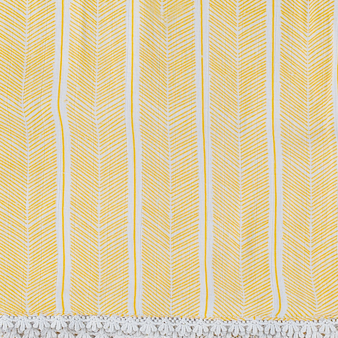 Three Layered Muslin Blanket / Mustard Aztec