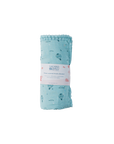 Three Layered Muslin Blanket / Denim Hot Air Balloon