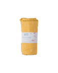 Three Layered Muslin Blanket / Mustard Elephant