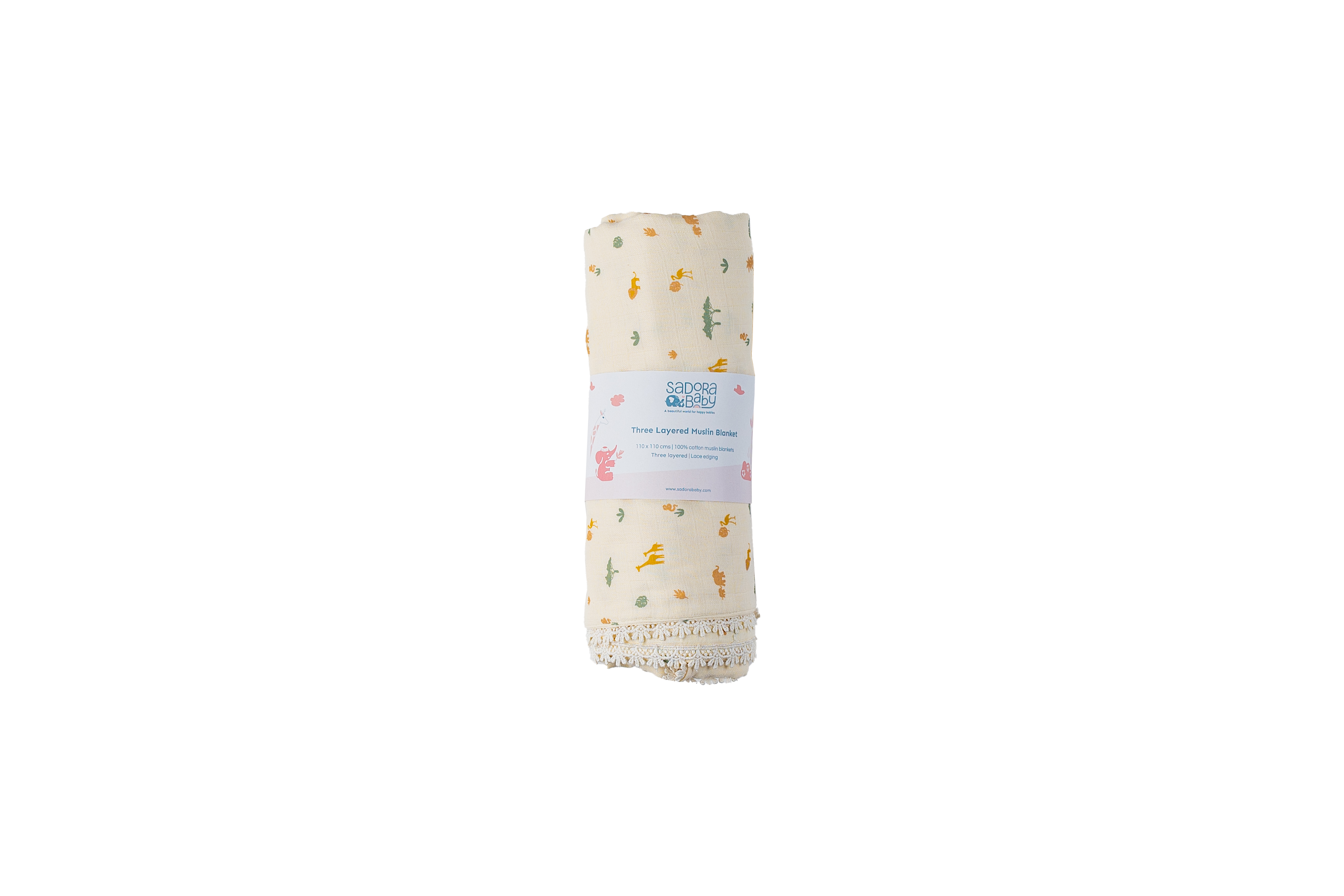 Three Layered Muslin Blanket / Mustard Savanna