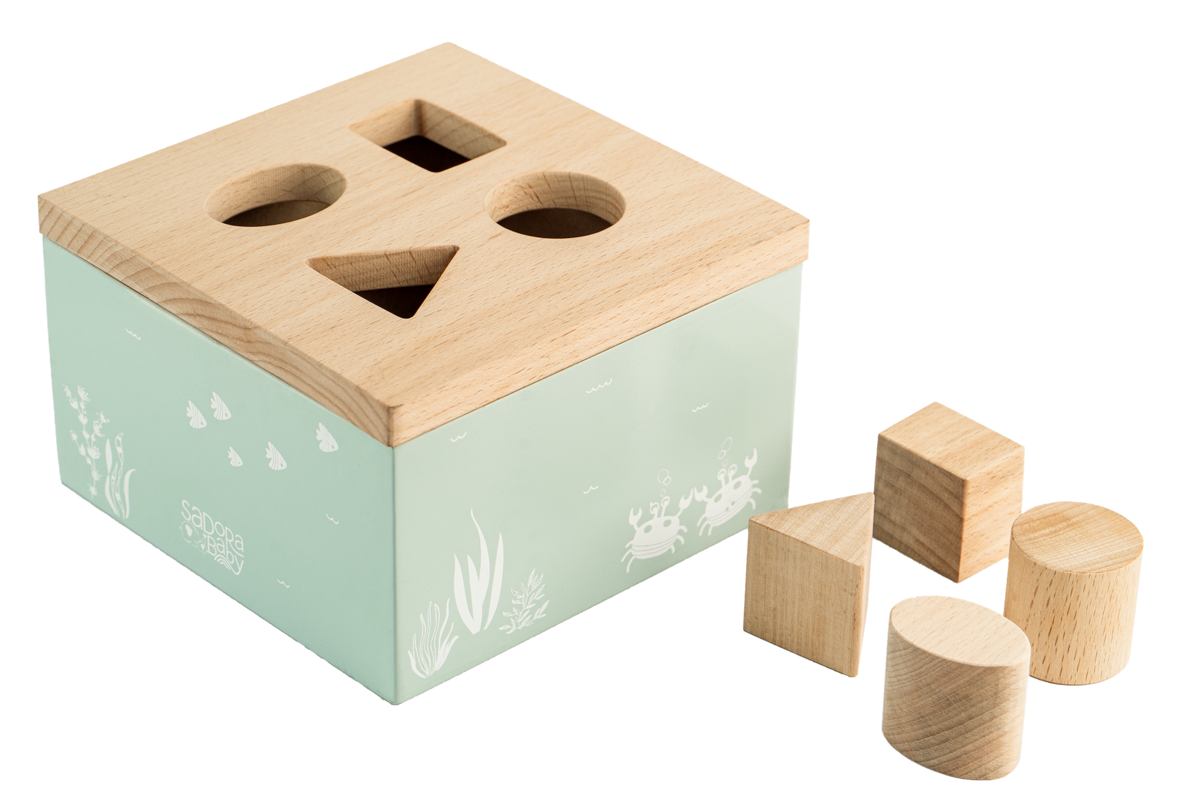 Wooden Box Shape Sorter