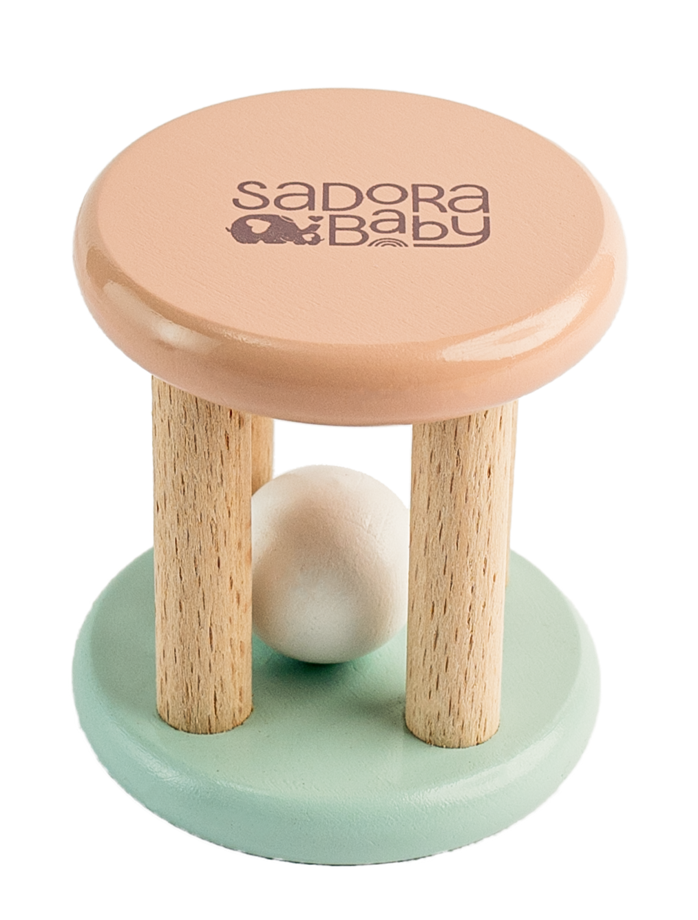 Wooden Roll ‘n’ Rattle