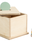 Montessori Wooden Coinbox
