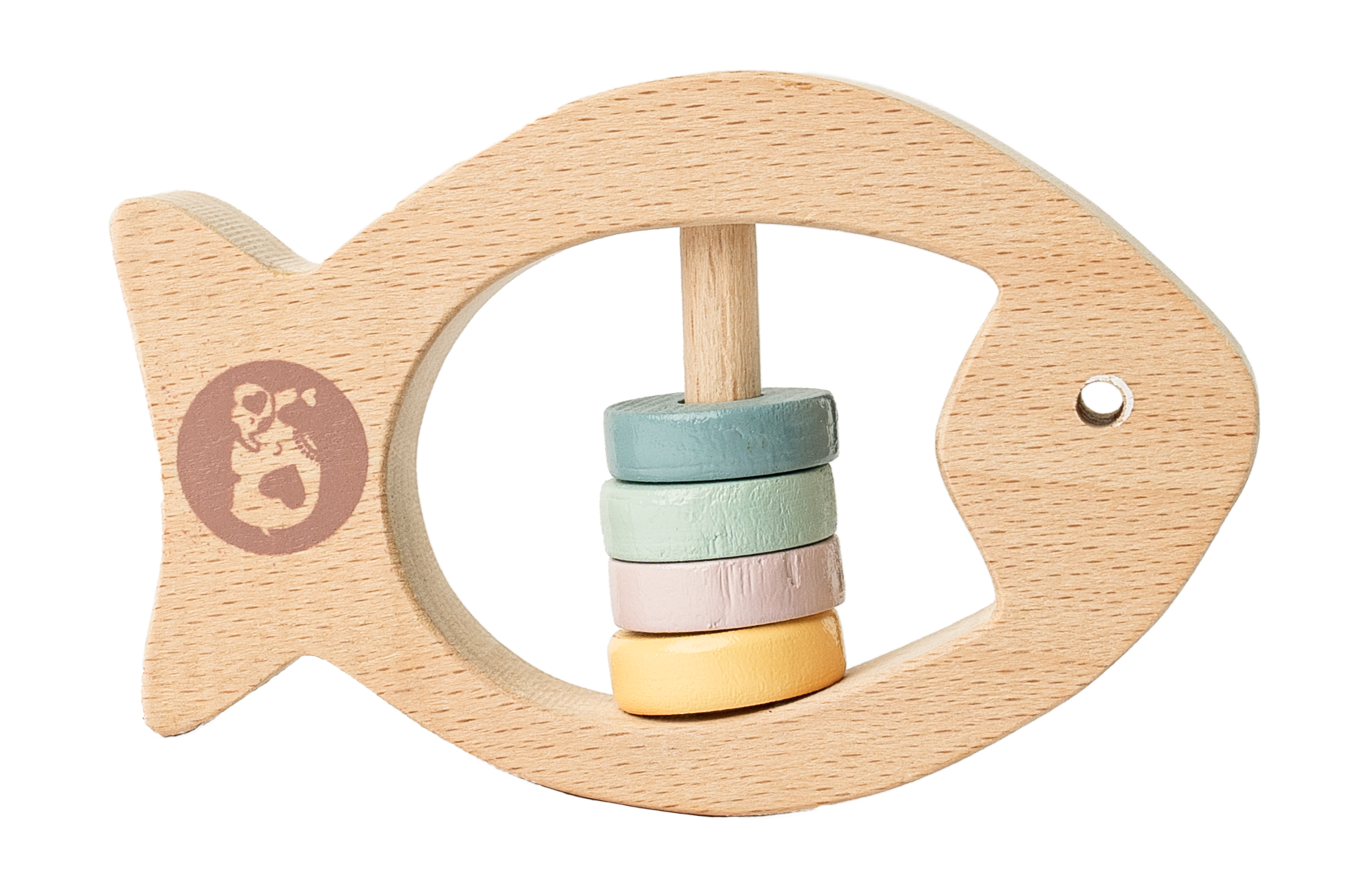 Mr. Fish Wooden Teether