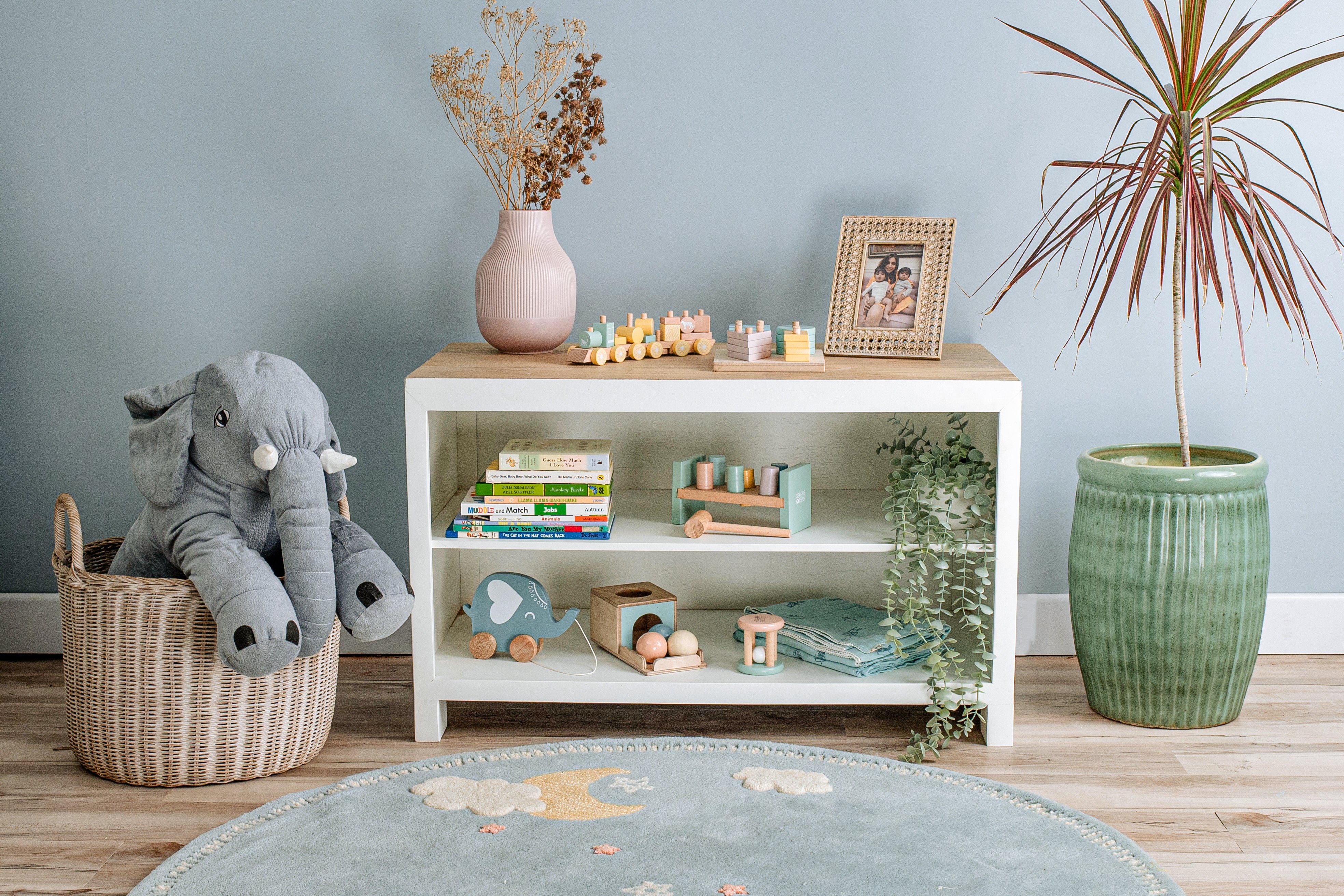 Montessori Storage Unit - White Duco