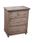 Chest of 3 Drawers - Ash Grey