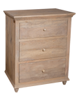 Chest of 3 Drawers - Oat Finish