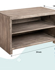 Montessori Storage Unit - Ash Grey