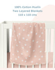 Two Layered Muslin Blanket / Daisy